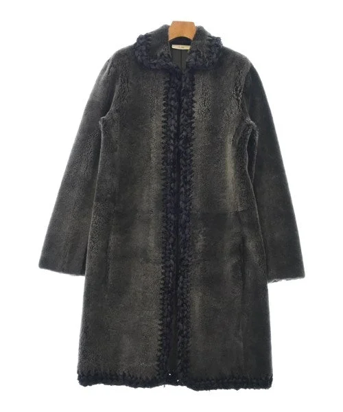 CELINE Sheepskin coats Trench Wool Cashmere
