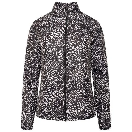 Dare 2B Womens/Ladies Resilient II Dotted Windshell Jacket Shawl Collar Notch Collar Lapel Collar