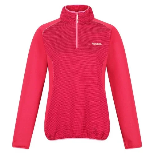 Regatta Womens/Ladies Highton II Two Tone Half Zip Fleece Raincoat Turtleneck Coat Wrap Coat