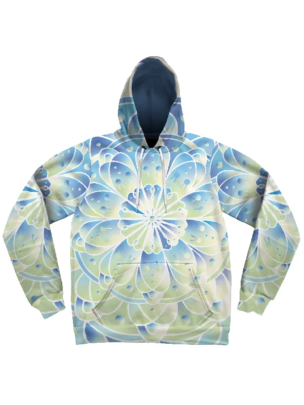 Indigo Ice Mandala Unisex Hoodie