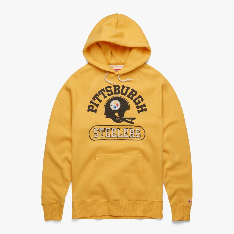 Pittsburgh Steelers Throwback Helmet Hoodie