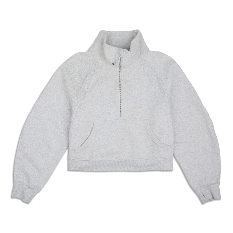 Scuba Oversized Funnel Neck Half Zip - Resale