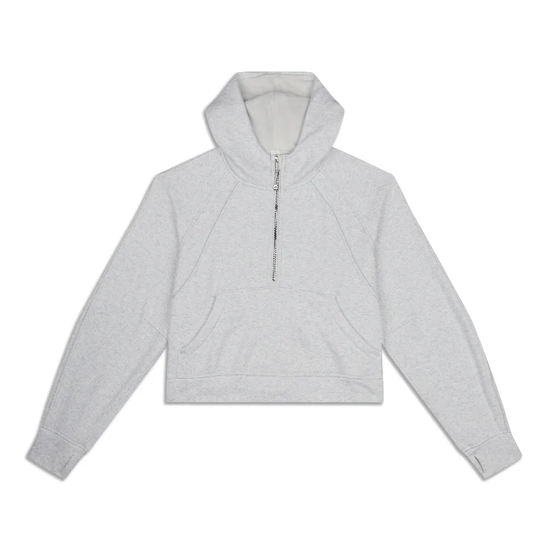 Scuba Oversized Half-Zip Hoodie - Resale